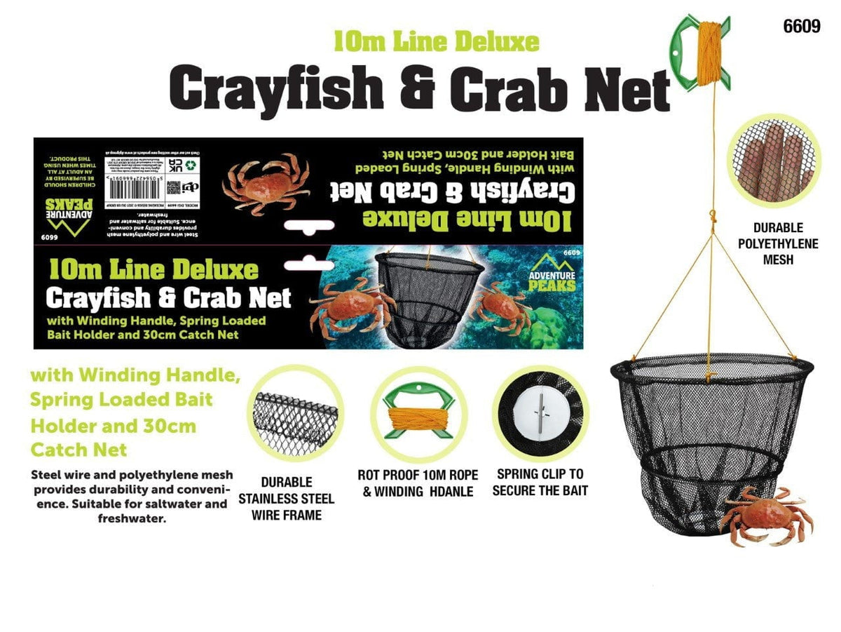 10m Deluxe Crayfish & Crab Net 6609