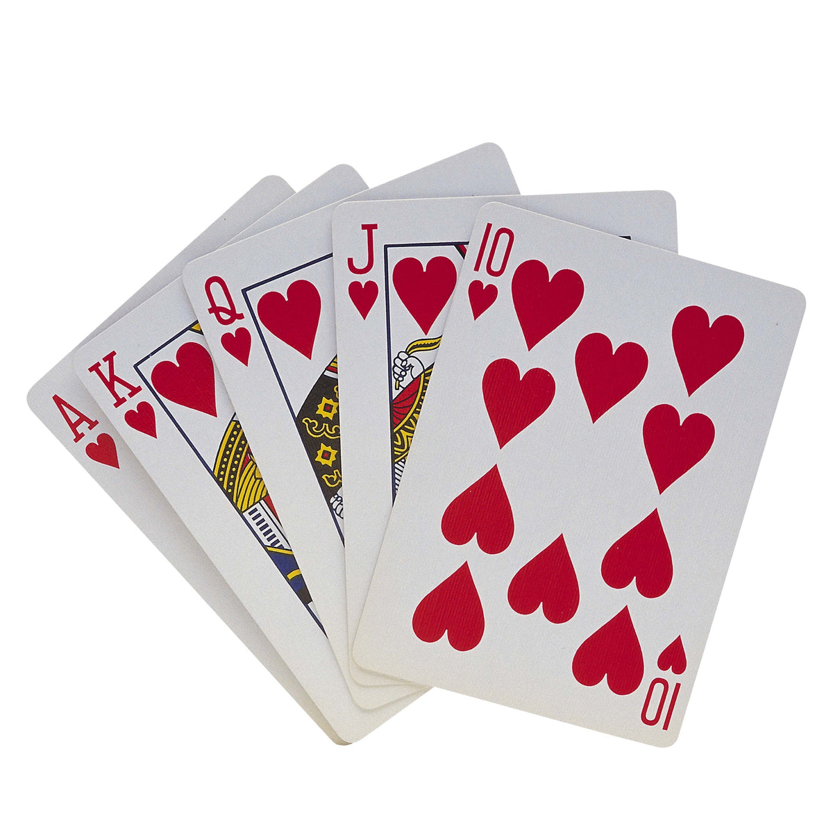 2 Pack Vegas Style Plastic Playing Cards with 3 Dice 1734 A